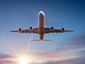 Airplane V2 - Sunset 400 x 300 px