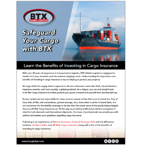 Cargo Insurance -SQ