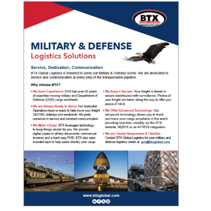 Military & Defense Logistics Solutions-SQ